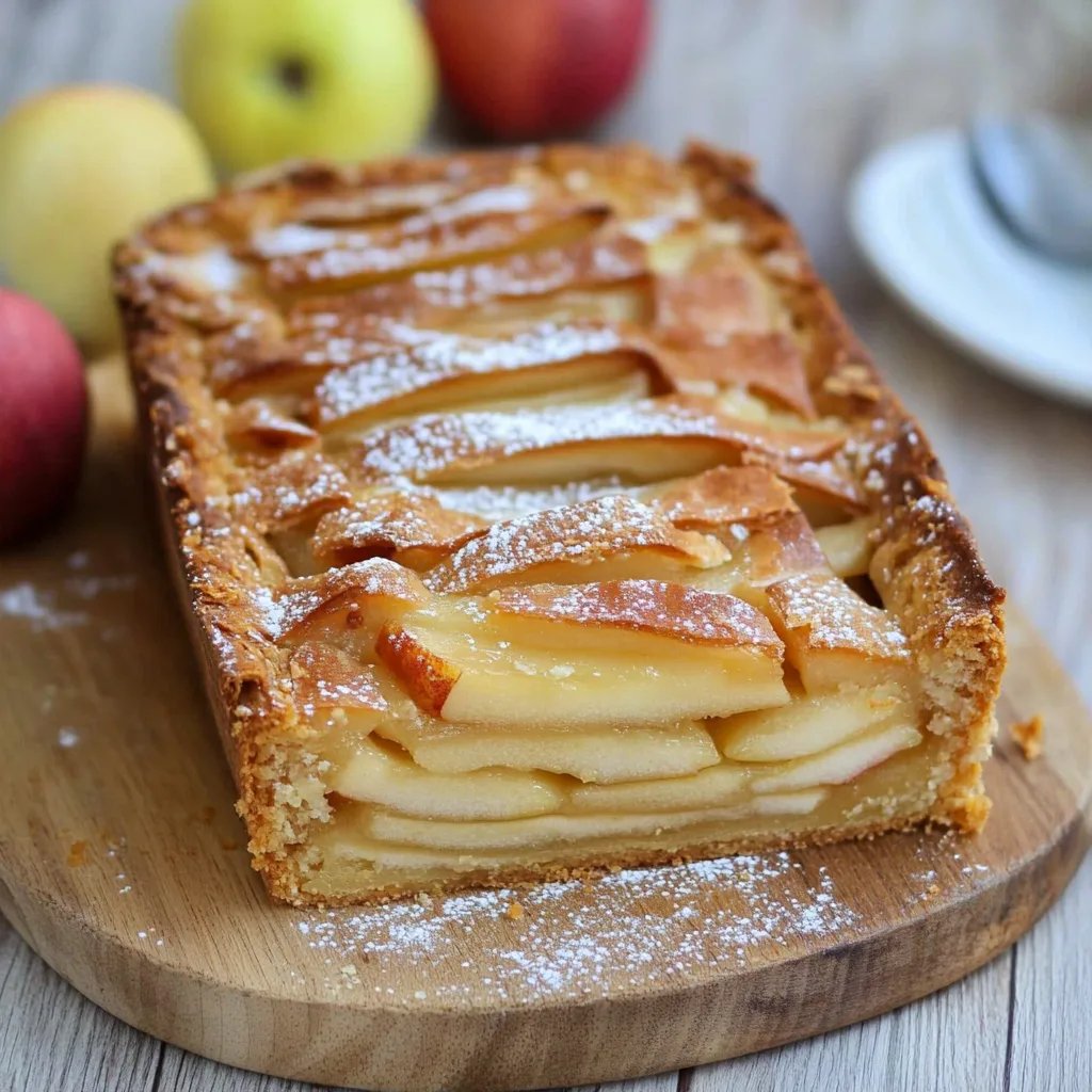 Unsichtbarer Apfelkuchen