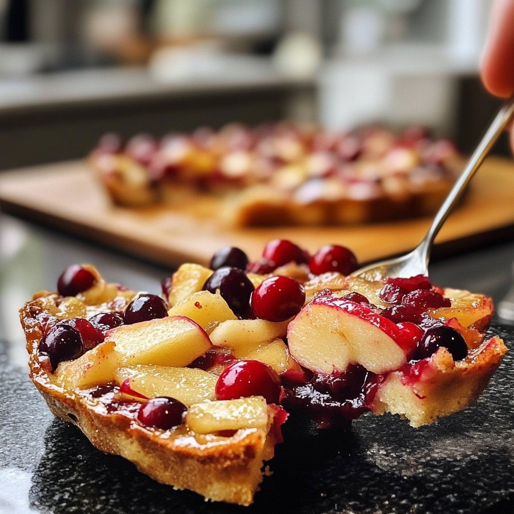 Traditionelle Cranberry-Apfel-Füllung