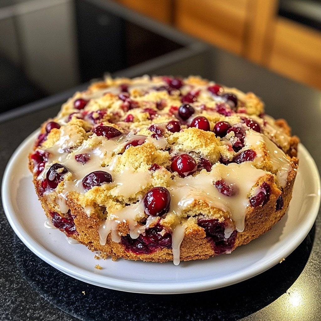 Cranberry-Biskuit-Törtchen