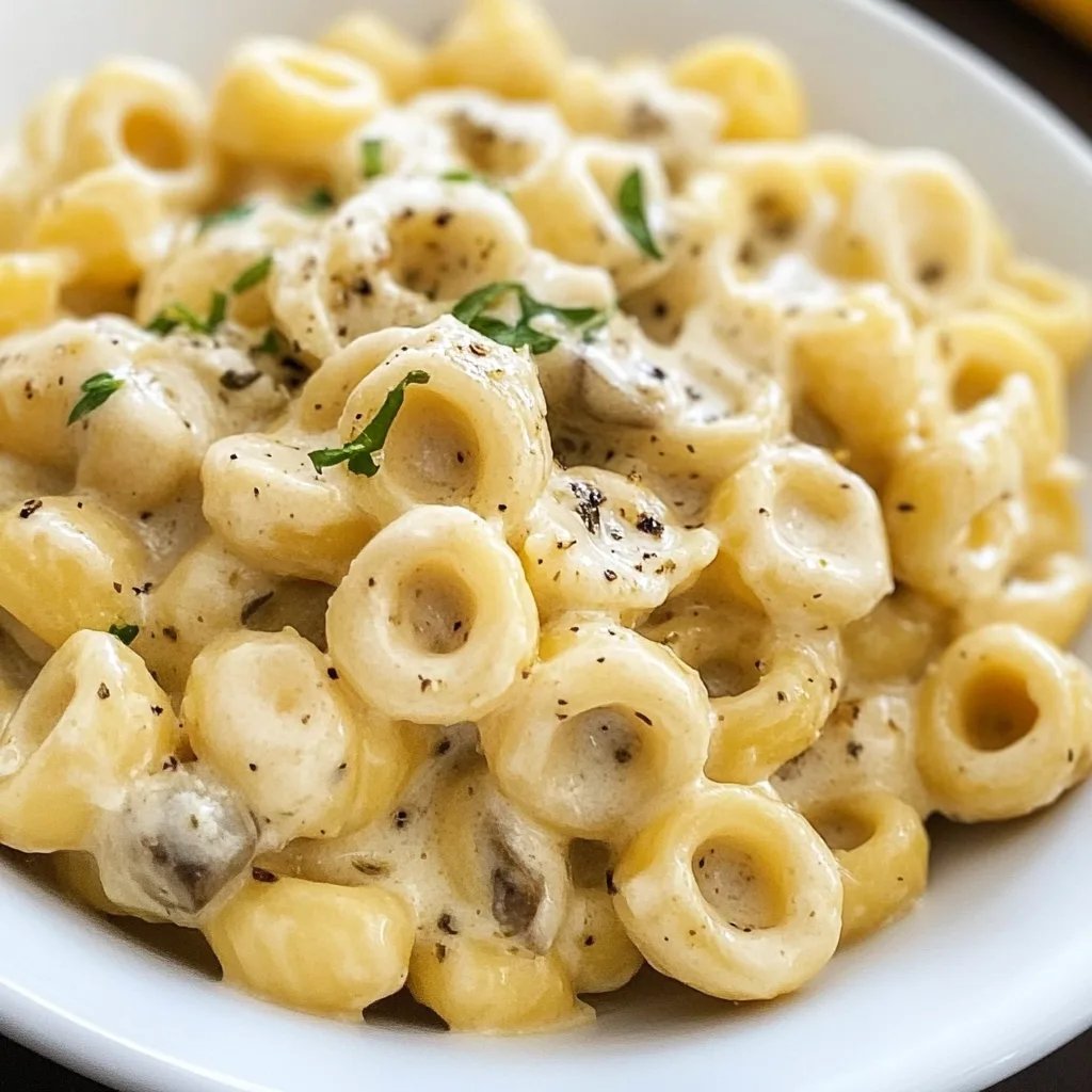 Knoblauchbutter Pasta