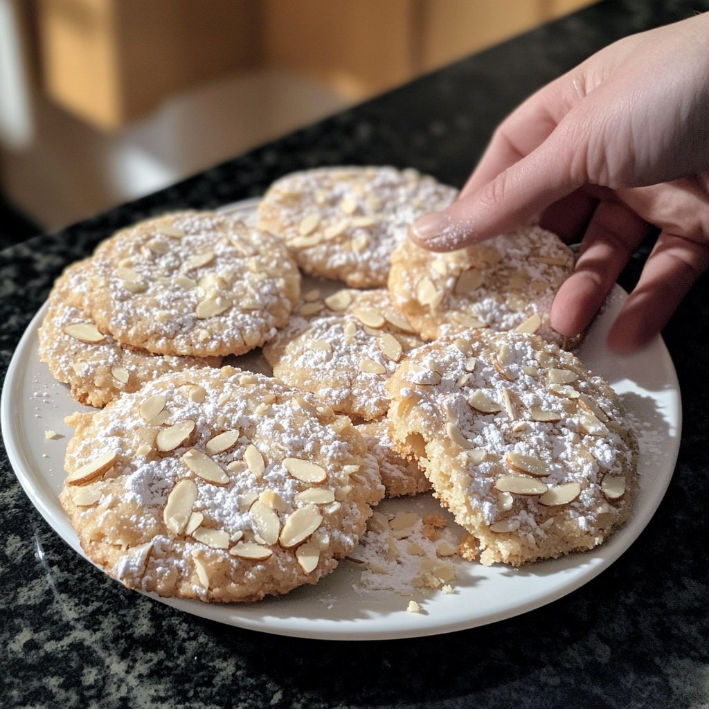 Mandelplätzchen – zart & ohne Zucker