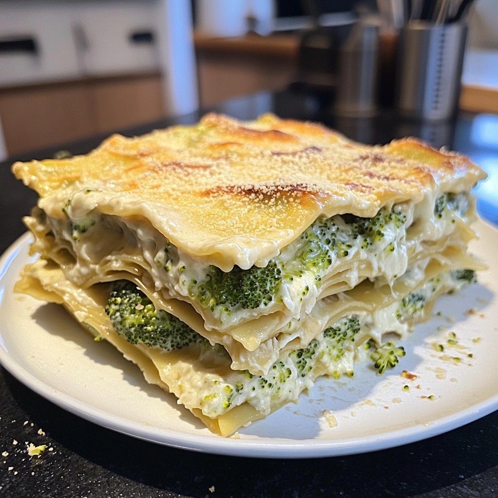 Lasagne mit Brokkoli