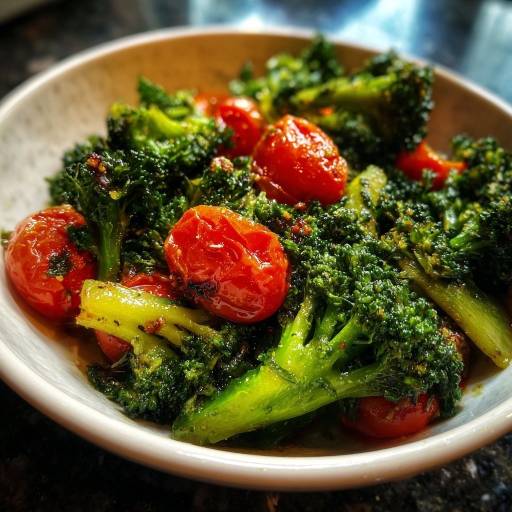 Brokkoli Pfanne Mediterran