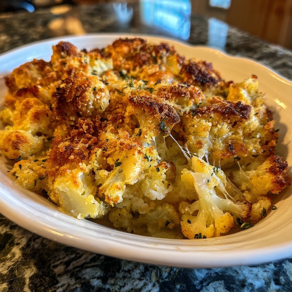 Blumenkohl Gratin Mit Semmelbröseln