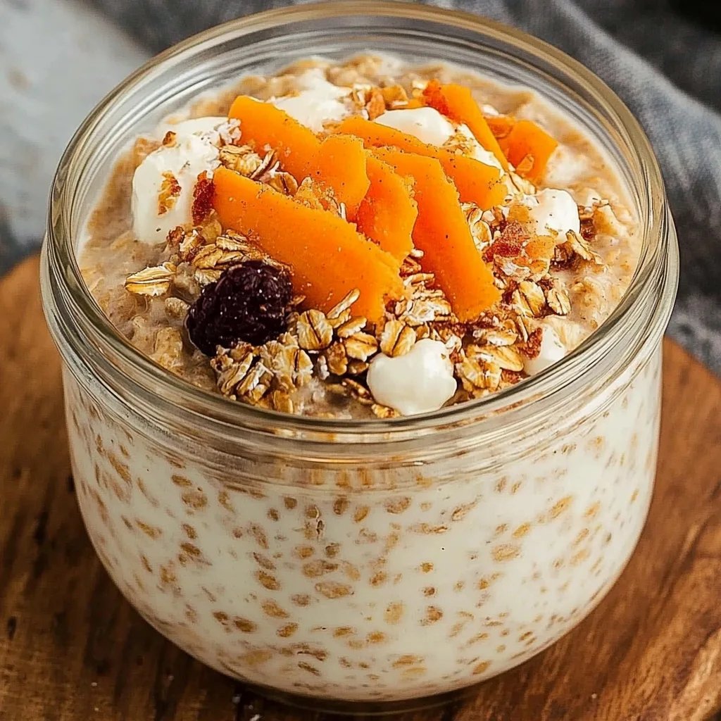 Karottenkuchen-Overnight-Oats