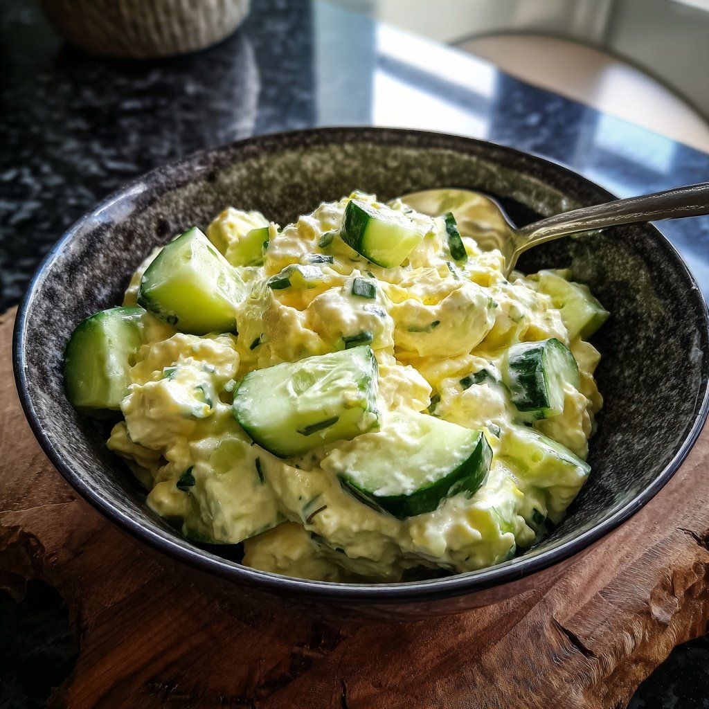 Schnell & Einfach 10-Minuten-Eiersalat mit Joghurt